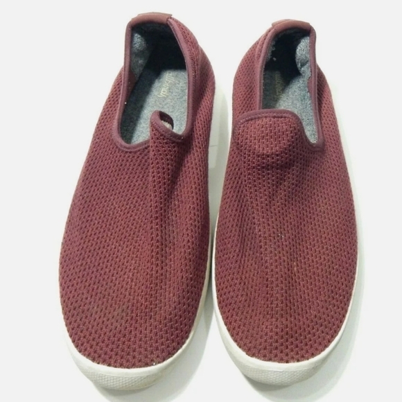 Allbirds Men's Tree Lounger Maroon Slip On Shoes - Picture 1 of 5